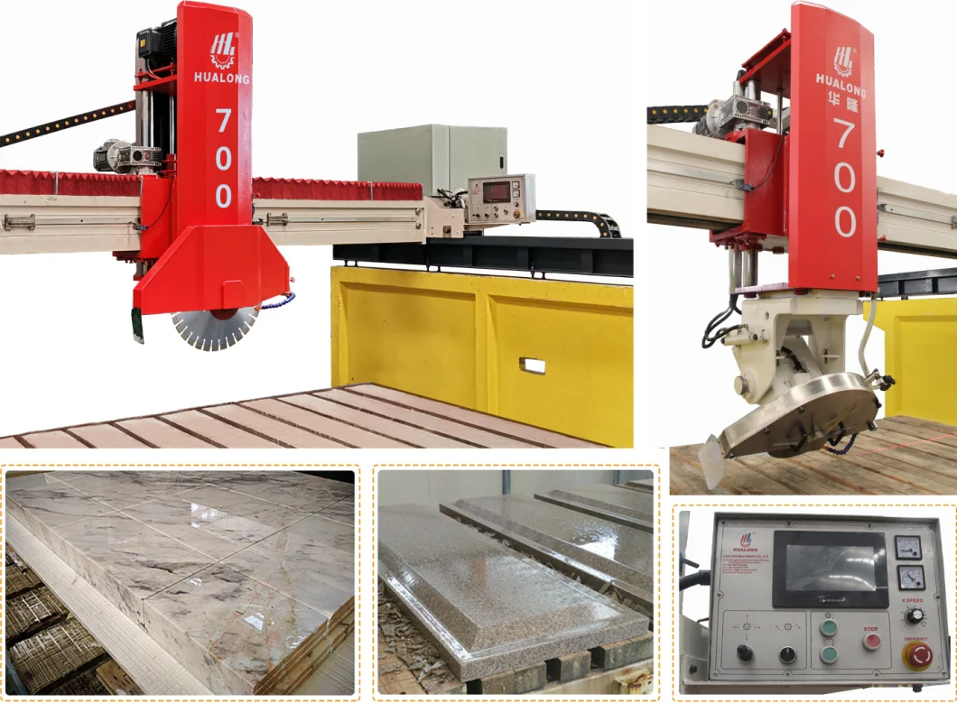 Stone Cutting Machine Granite Cutting Machine Infrared Stone Bridge Saw