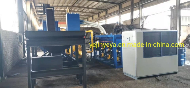 Factory Horizontal Speed Metal Turnings Block Making Machine (CE)