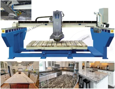 Premium CNC Machine Automatic Bridge Saw Cutting Granite Quartz Marble Countertops (XZQQ625)