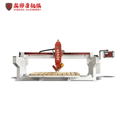 Wisdom Stone Cutting Machine 3axis Bridge Saw for Marble, Granite